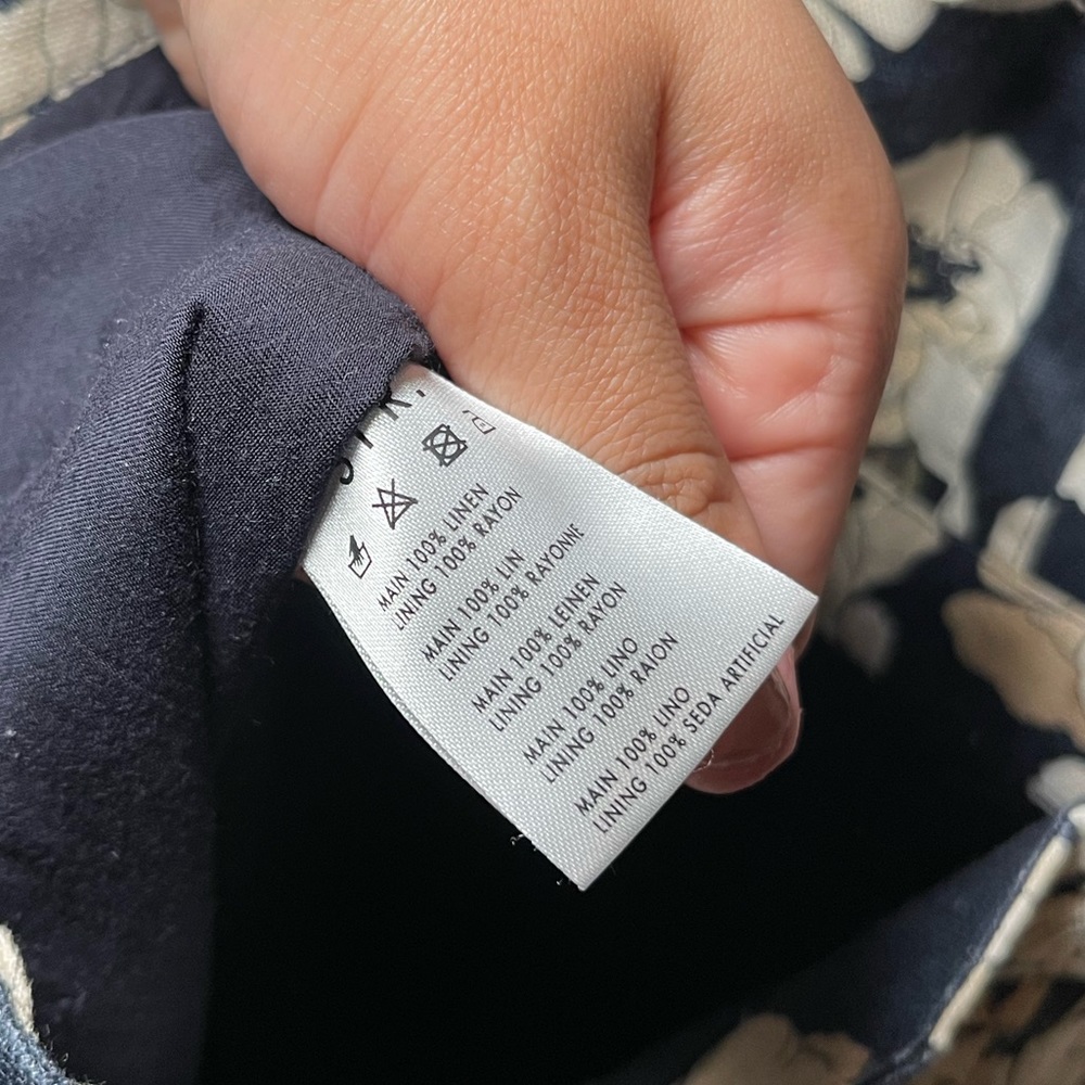 SIR. The Label | Floral Bellagio Linen Jumpsuit Size: US 4 - Picture 6 of 7